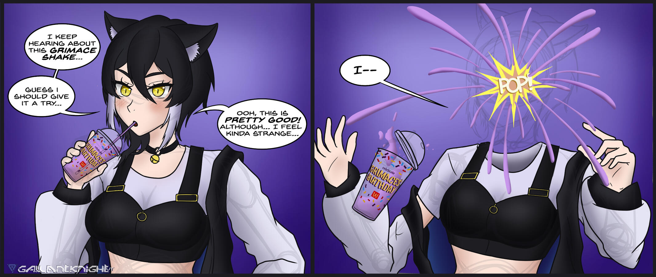 grimace shake grimace shake