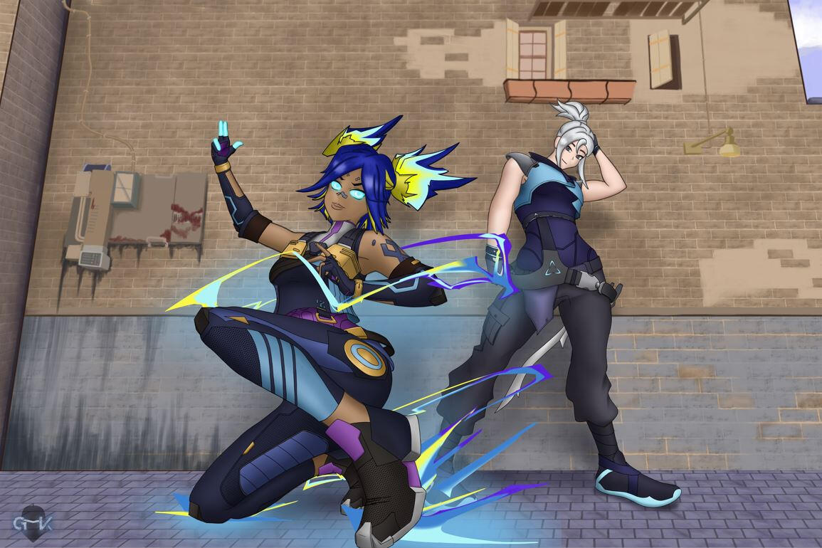 Jett x Neon Jett x Neon